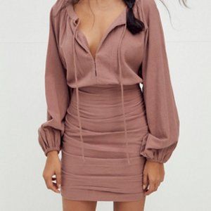 Free People The Only One Mini Dress - Strawberry Roan